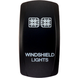 DASH SWITCH ROCKER FACE WINDSHIELD LIGHT