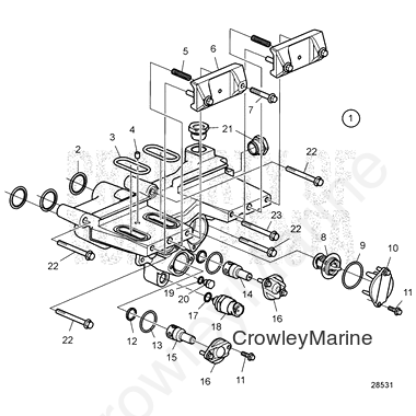Thermostat(V2) - Volvo Penta (22333526)