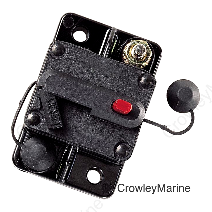 Seachoice 11481 285 Series Surface Mount Circuit Breaker, 40 Amp