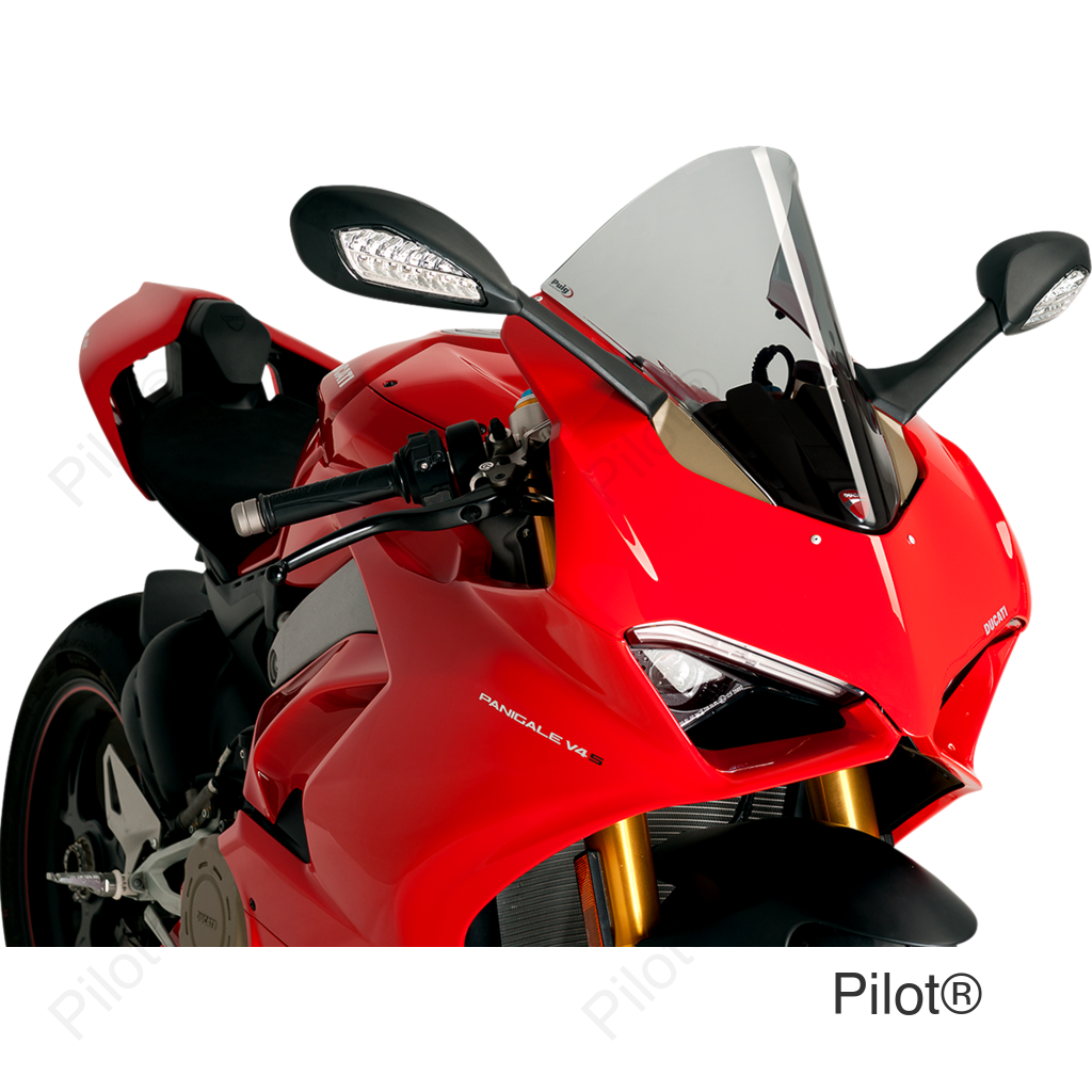 Race Windscreen - Light Smoke - Ducati