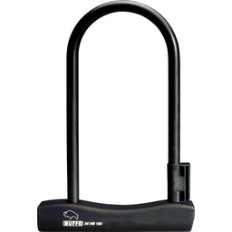 Abus Buffo U-Lock - 4 x 9 Keyed Black Includes bracket