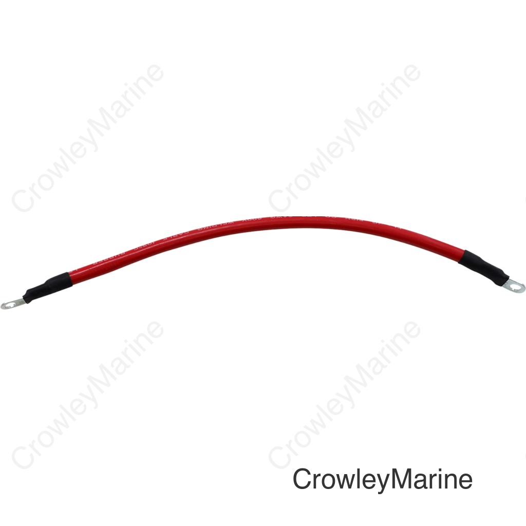 CABLE BATTERY RED 12" MSE