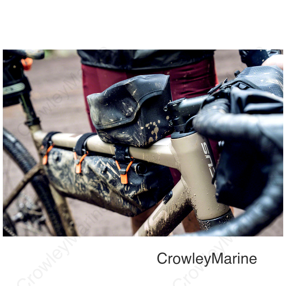 Ortlieb Fuel-Pack Top Tube Bag - Bolt/Strap-On Black