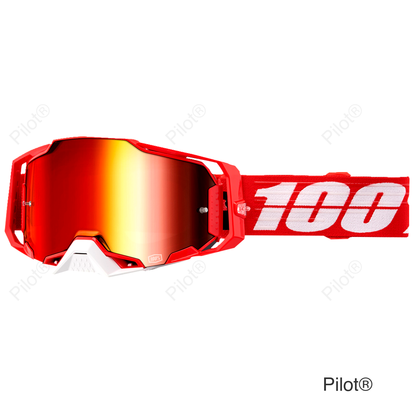 Armega Goggle - C-Bad - Red Mirror