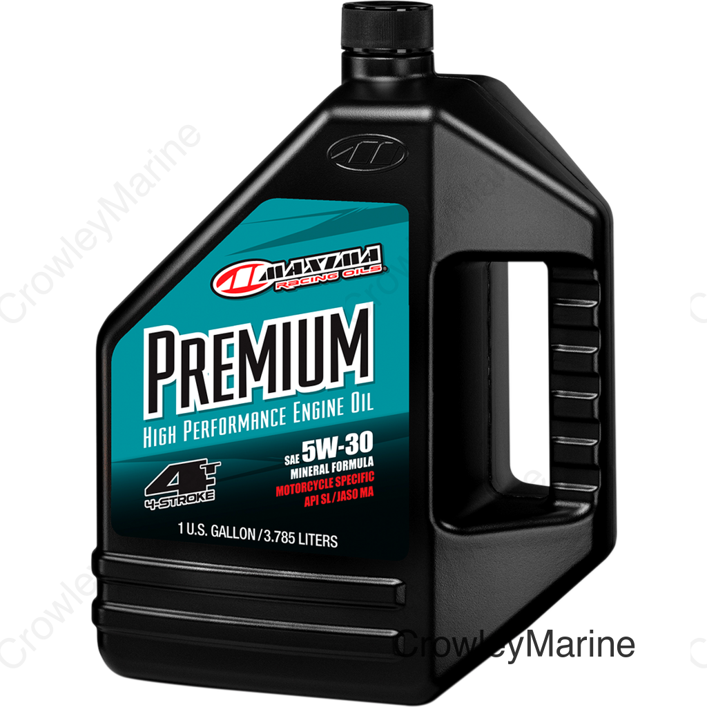Premium High Performance Mineral 4T Engine Oil - 5W-30 - 1 U.S. gal.