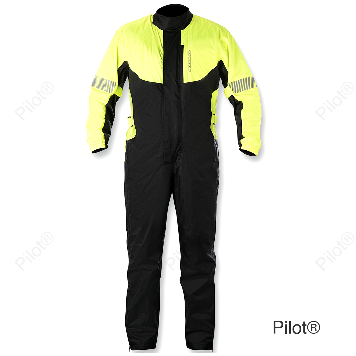 Hurricane Rainsuit - Yellow Fluorescent/Black - 3XL