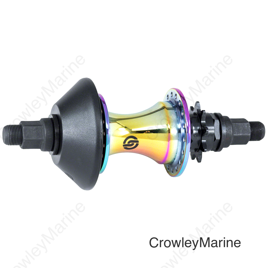 Salt EX Rear Hub - 14mm 36H Cassette RHD Oil Slick