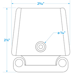 Seachoice Igloo Cooler Replacement Latch Set Plastic thumbnail-0