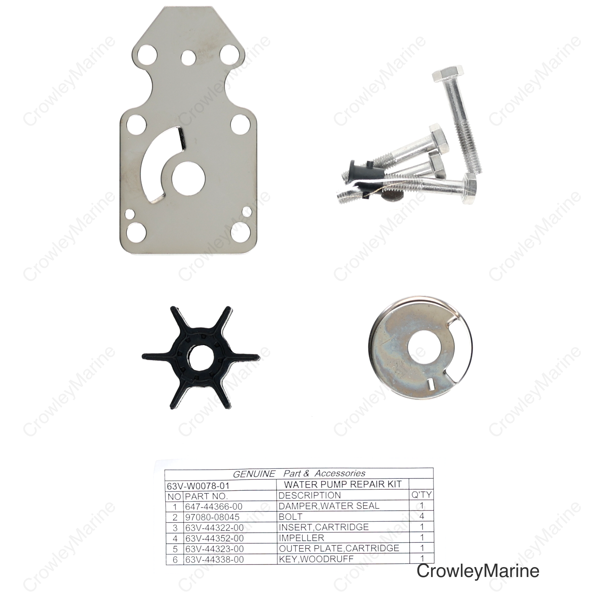 Water Pump Repair Kit