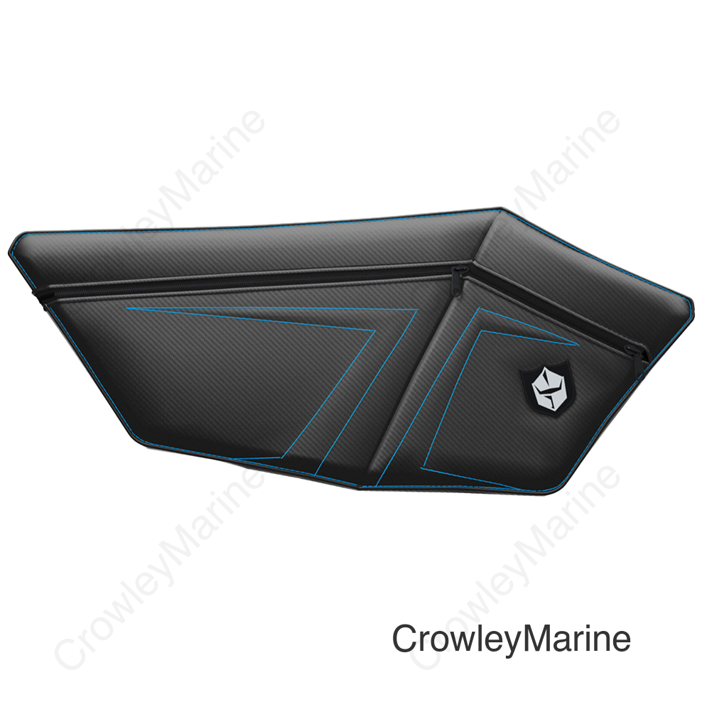 RZR PRO XP DOOR BAGS BLUE POL