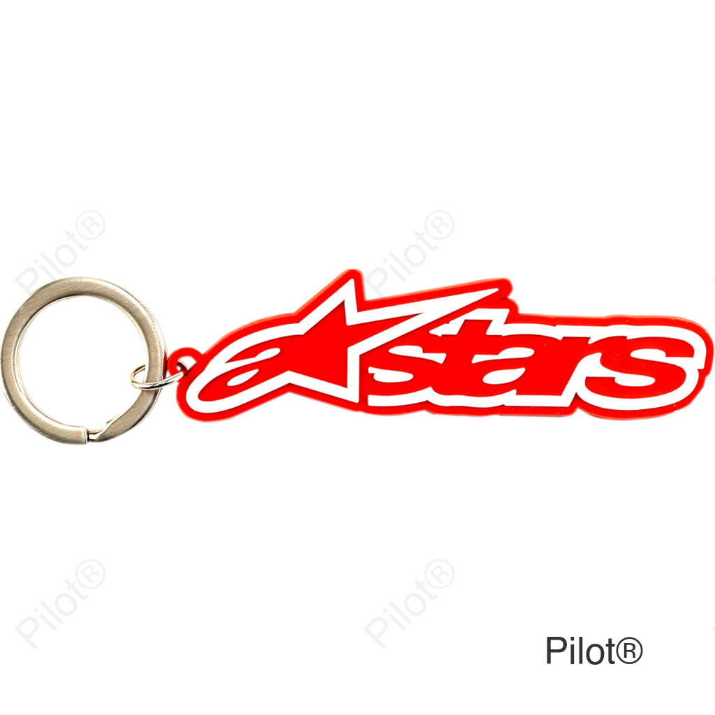 Key Fob - Blaze - Red/White