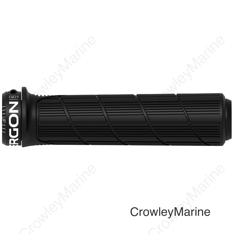 Ergon GD1 Evo Grips - Black Lock-On