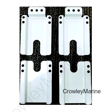 GE® Appliances GFAFTBRKTV Front & Rear Foot Floor Bracket