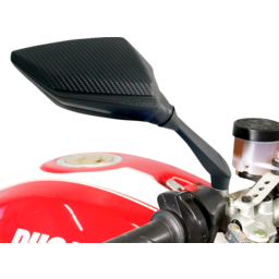 Mirrors - Sprint - Side View - Kidney - Black thumbnail-1
