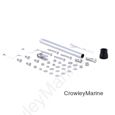 TRANS Mount KIT Outboard Steering Aluminum (SA27256P)