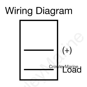 JR Products 12025 White Triple RV Rocker Switch Assembly with Bezel