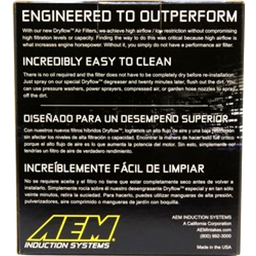 AEM 3 in Short Neck 5 in Element Filter thumbnail-6
