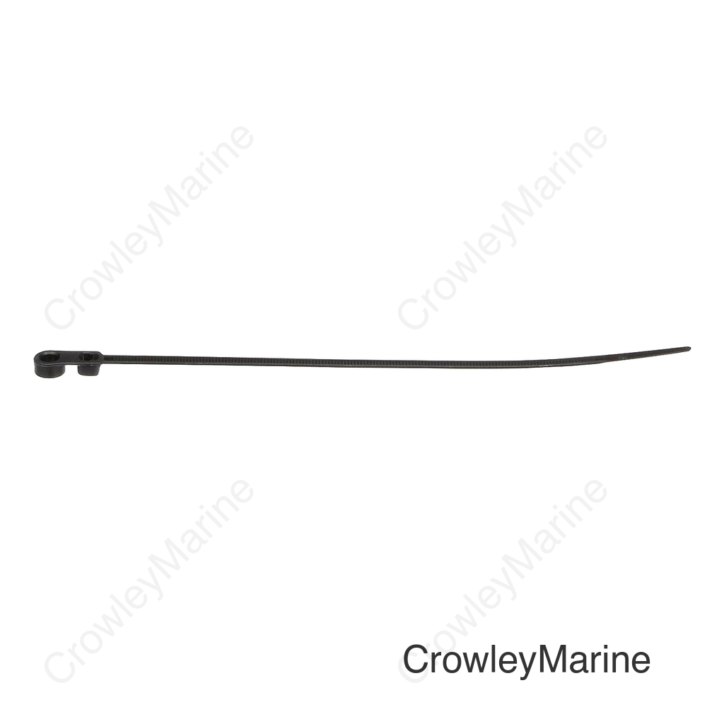 Seachoice Cable Ties, 8 In. Long, Mounting Design, 50 Lbs. Max Load, UV Black, Pack of 1,000