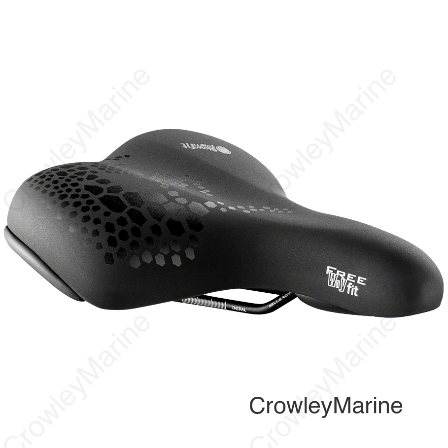 Selle Royal Freeway Fit Saddle - Steel Black Relaxed