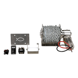 Seachoice 53721 Stainless Steel Drum Winch Kit, Deluxe Series 1000 thumbnail-2