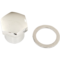 CHROME STEM NUT FX 71-87 XL 79-87 thumbnail-1