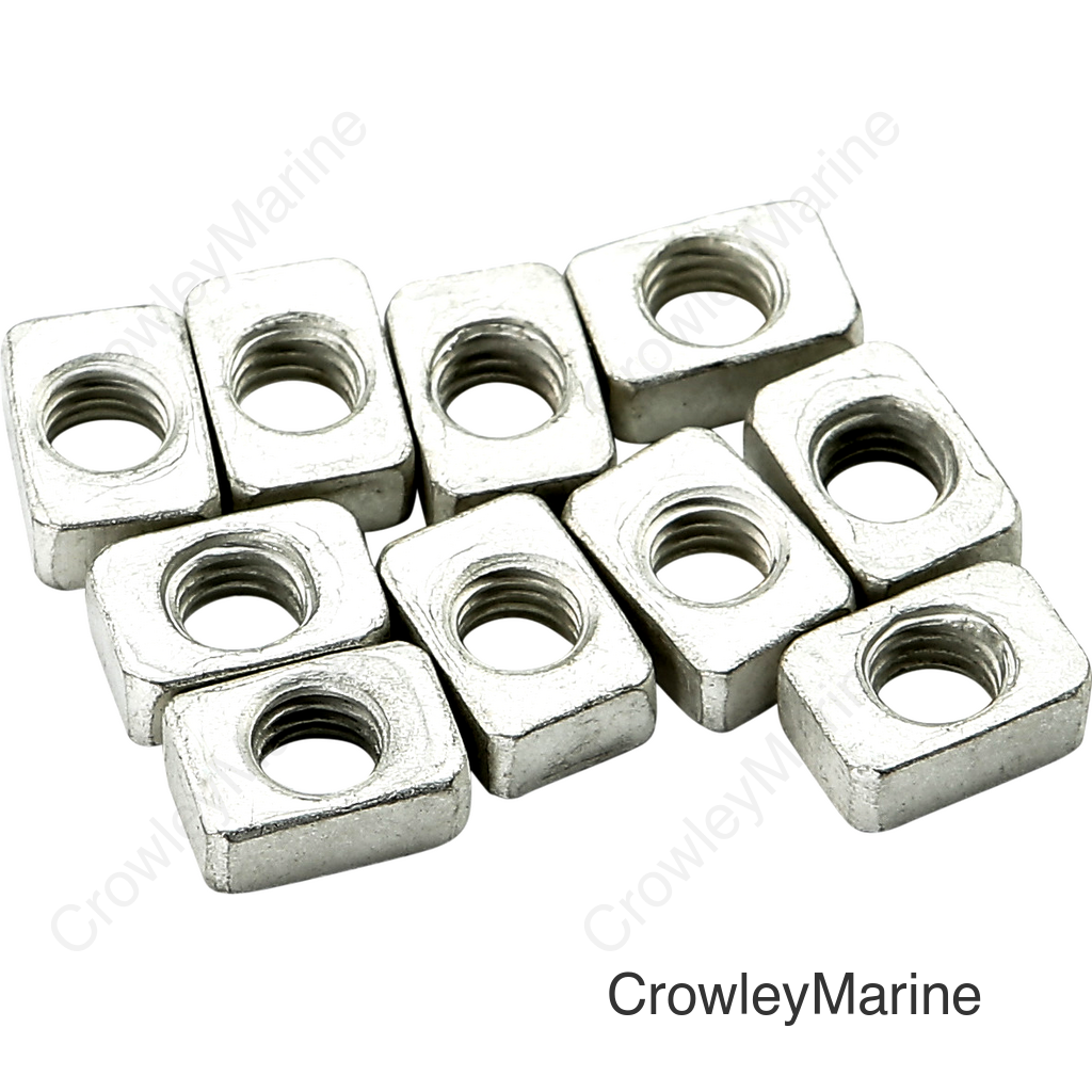 SQUARE NUTS 5MM 10/PK