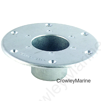 PEDESTAL BASE-FLUSH MNT CHROME
