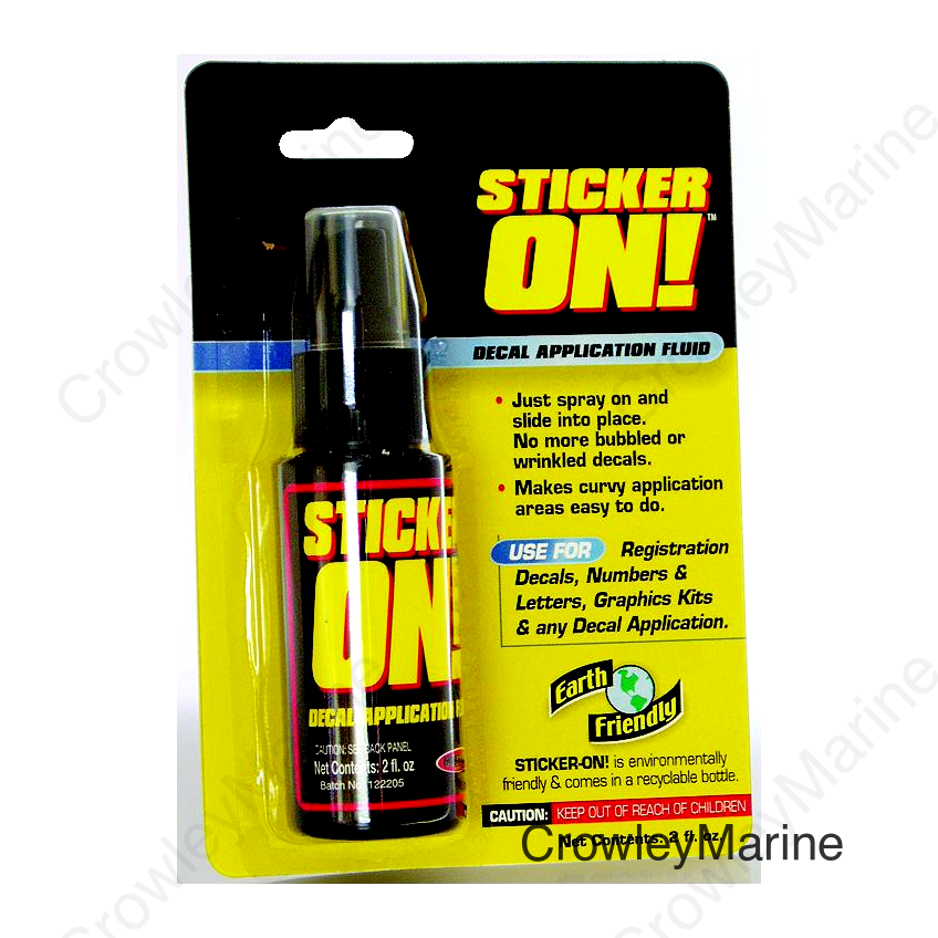 Decal Application Fluid 2 oz.