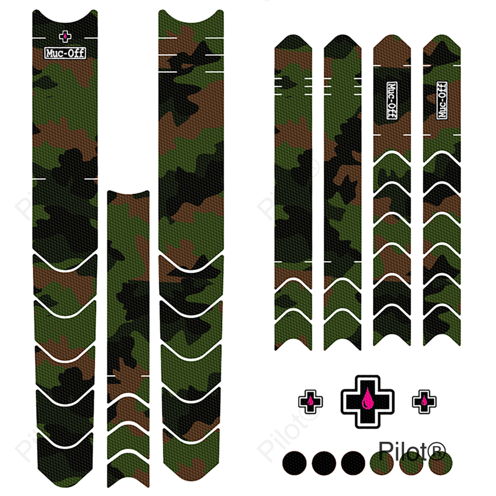 Frame Protection Kit - E-MTB - Camo