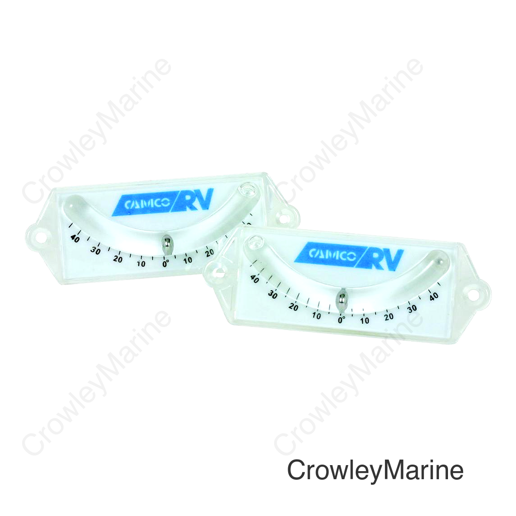 Camco 25553 Precision Curved Ball RV Level, 2/pk
