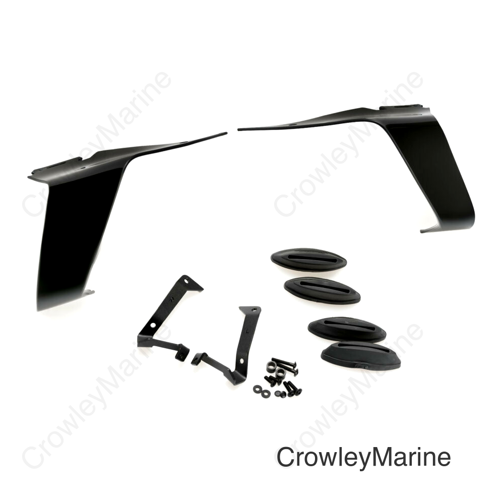 FRONT GP SPOILER BLACK BMW