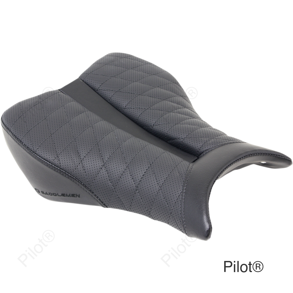 Track Seat - Lattice Stitch - Black - CBR '08-'16