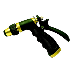 Seachoice 79631 Brass Hose Nozzle With Adjustable Spray Locking Lever thumbnail-1