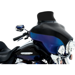 Spoiler Windshield - 5" - Dark Black Smoke - '96-'13 FLH thumbnail-1