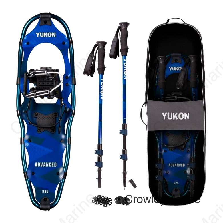 YUKON CHARLIE SNOWSHOE KIT BLUE 30'