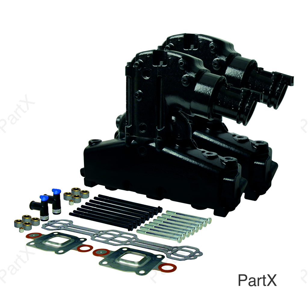 Clmpt Exhst Mnfld Set V8-14D