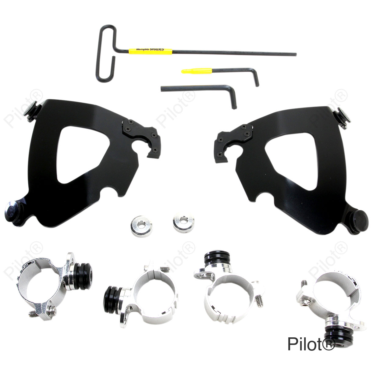 Gauntlet Mounting Kit - Black - XL1200