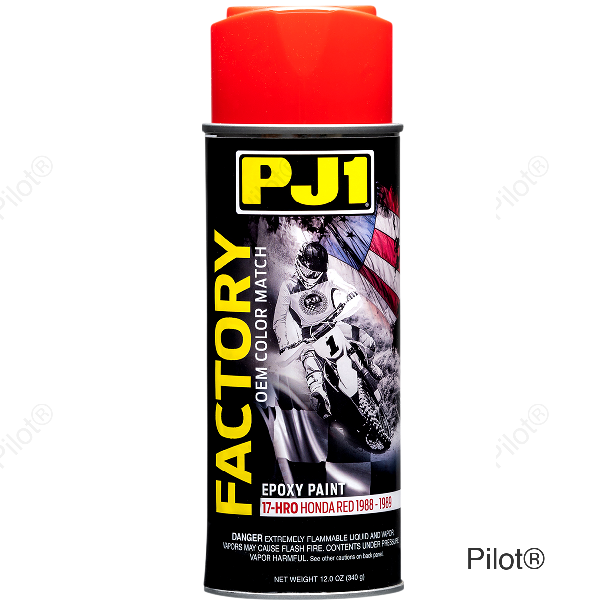 Factory Match Paint - Honda Red '88-'89 - 12 oz. net wt. - Aerosol