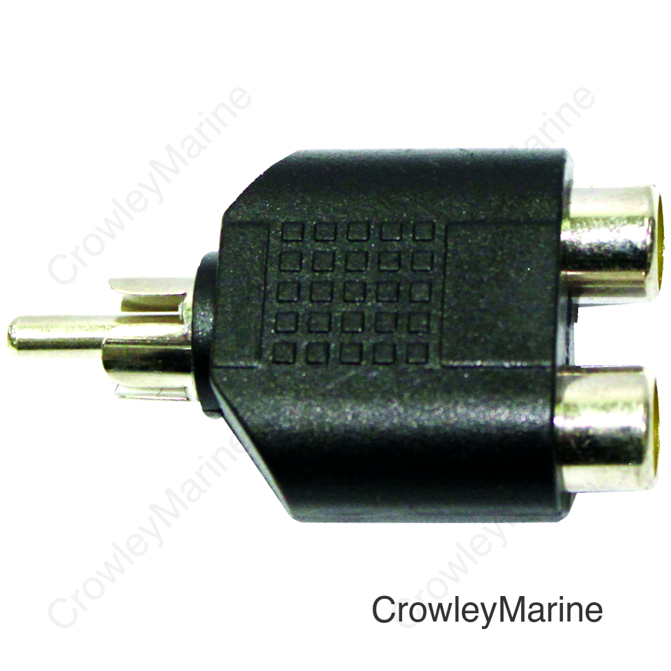 RCA JACK DUAL SPLITTER