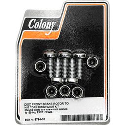 BRAKE ROTOR HARDWARE FRONT TORX SCREW KIT thumbnail-0