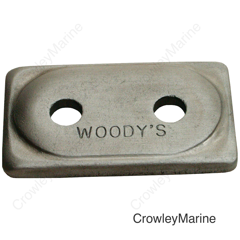 DIGGER SUPPORT PLATES DOUBLE ALUM. 5/16" 12/PK