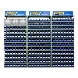 308 Piece Stainless Steel Fastener Display