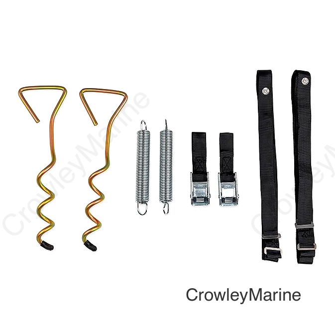 Camco 42593 Awning Stabilizer Kit W/Tension Strap, 2/pk