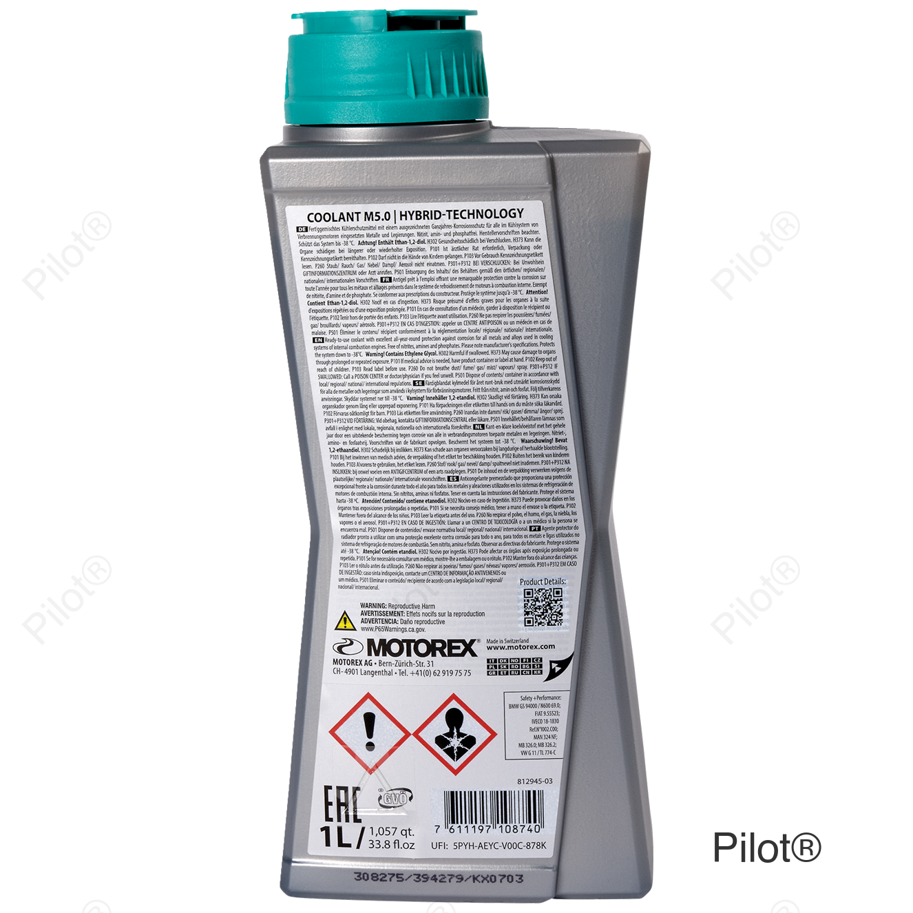 Ready-to-Use M5.0 Coolant - 1 Liter