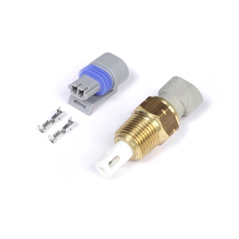 Haltech Air Temp Sensor 3/8 NPT 18 TPI (Incl Delphi Plug & Pins)