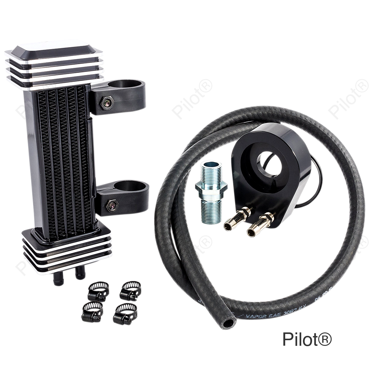 Oil Cooler Kit - Deluxe - 6-Row