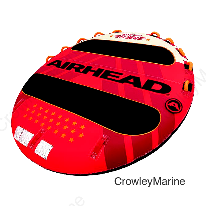 Airhead AHFL1671D Wet N' Wild Flyer Tube, 1-4 Riders