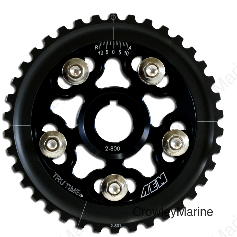 AEM 88-95 Honda Civic/ 93-95 Del Sol S & Si Black Tru-Time Cam Gear