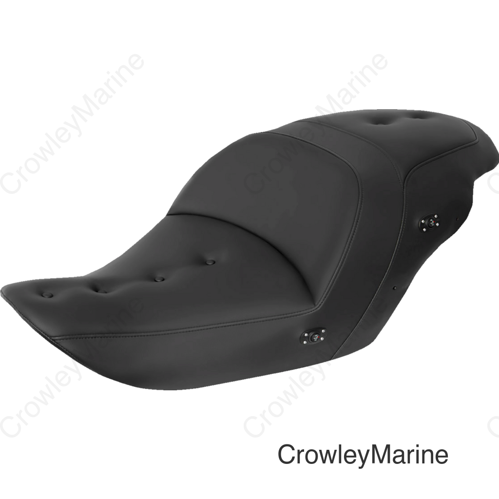 Heated Roadsofa™ Pillow Top Seat - Without Backrest - Black