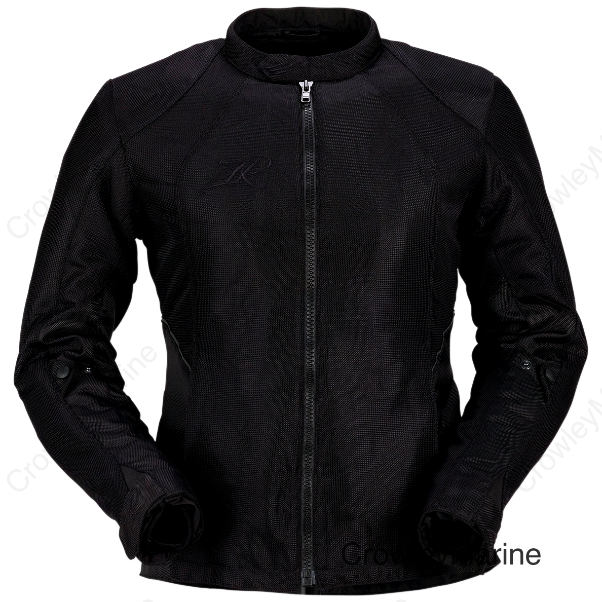 JACKET WMN GUST WP BLK SM